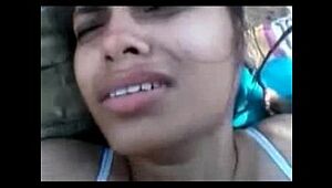 Young Bhavi Taking Chance Of Dewar in Jungle